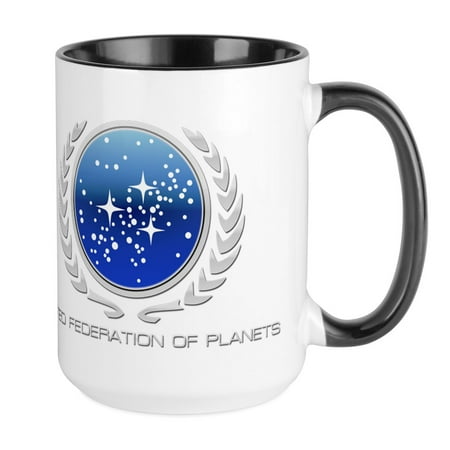 CafePress - United Federation Of Planets Large Mug - 15 oz Ceramic Large Mug
CafePress - United Federation Of Planets Large Mug - 15 oz Ceramic Large Mug