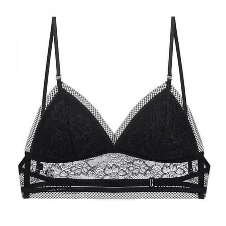 Hazel Women Backless Slim Bra Lace Seamless Bralette Triangle Cup Invisible Wirefree Bras Soft Thin Underwear
Hazel Women Backless Slim Bra Lace Seamless Bralette Triangle Cup Invisible Wirefree Bras Soft Thin Underwear