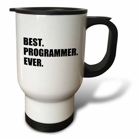 3dRose Best Programmer Ever fun gift for talented computer programming text Travel Mug 14oz Stainless Steel
3dRose Best Programmer Ever fun gift for talented computer programming text Travel Mug 14oz Stainless Steel