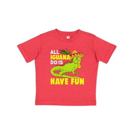 Inktastic Iguana Funny Pet Gift Toddler Boy or Toddler Girl T-Shirt
