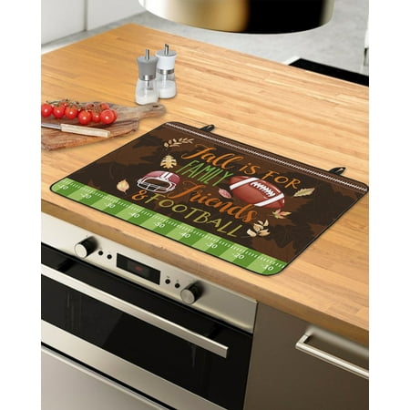 Fall Is for Family Friends Stove Top Covers for Electric Stove Heat Insulation Fireproof Glass Cooktop Cover Counter Top Glass Stove Cover for Prevent Scratches 31 x24 Autumn Maple Leaf Brown Teal
Fall Is for Family Friends Stove Top Covers for Electric Stove Heat Insulation Fireproof Glass Cooktop Cover Counter Top Glass Stove Cover for Prevent Scratches 31 x24 Autumn Maple Leaf Brown Teal