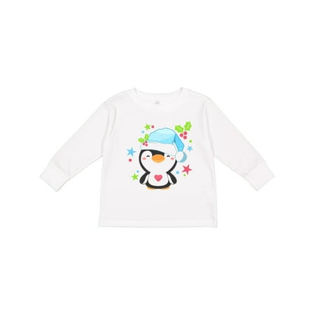 Inktastic Cute Christmas Penguin with Heart and Holly Gift Toddler Boy or Toddler Girl Long Sleeve T-Shirt
Inktastic Cute Christmas Penguin with Heart and Holly Gift Toddler Boy or Toddler Girl Long Sleeve T-Shirt