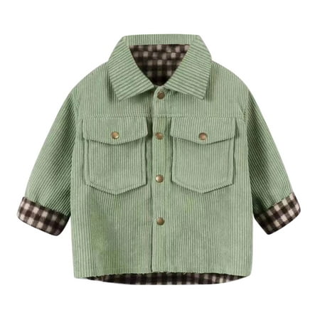 Kids Clothing Toddler Kids Baby Girls Boys Plaid Button Up Flap Pocket Corduroy Jacket Coat Outerwear Windproof Warm Coat Clothes
Kids Clothing Toddler Kids Baby Girls Boys Plaid Button Up Flap Pocket Corduroy Jacket Coat Outerwear Windproof Warm Coat Clothes
