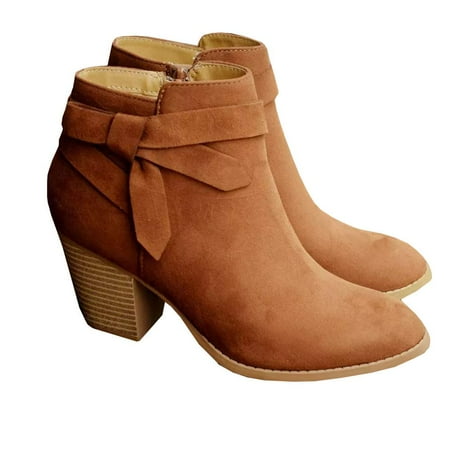 Saodimallsu Women Tie Knot Chelsea Pump Ankle Boots Closed Toe Stacked Heel Booties Shoes
Saodimallsu Women Tie Knot Chelsea Pump Ankle Boots Closed Toe Stacked Heel Booties Shoes
