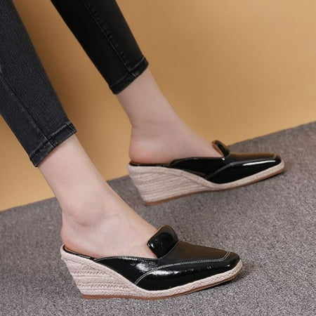 Cathalem Size 11 Sandals Women Wide Width Summer Heel Fisherman Shoes Pointed Toe Fisherman Straw Womens Sports Sandals Black 6.5
Cathalem Size 11 Sandals Women Wide Width Summer Heel Fisherman Shoes Pointed Toe Fisherman Straw Womens Sports Sandals Black 6.5