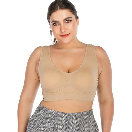Women Sport Bras Breathable Sports Bra Sport Fitness Vest Bra Yoga Running Workout Stretch Gym Crop Top Beige 3XL
Women Sport Bras Breathable Sports Bra Sport Fitness Vest Bra Yoga Running Workout Stretch Gym Crop Top Beige 3XL