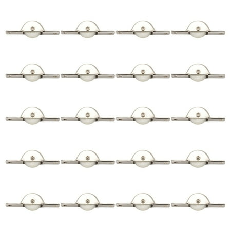 200Pcs Door Window Cupboard Drawer Bin Single Nylon Sliding Roller Pulley Wheel