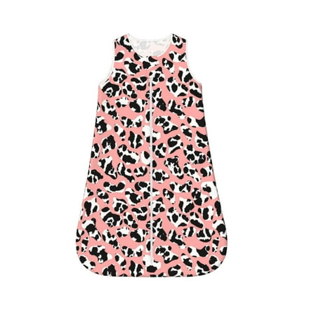 Fotbe Cow Animal Skin Pattern Sleep Sack - Baby Wearable Blanket with Zipper Extra Soft Cotton Sleeveless Sleeping Bag for Infants-Large
Fotbe Cow Animal Skin Pattern Sleep Sack - Baby Wearable Blanket with Zipper Extra Soft Cotton Sleeveless Sleeping Bag for Infants-Large