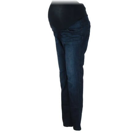 Pre-Owned Indigo Blue Women s Size M Maternity Jeans