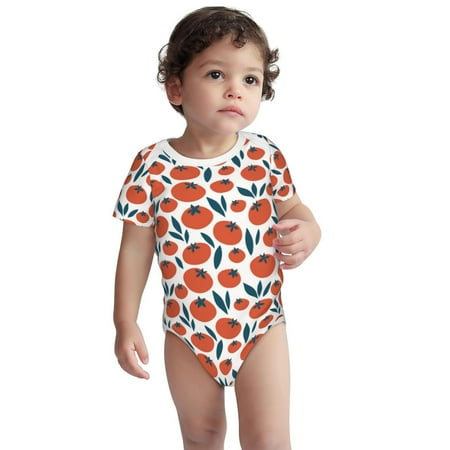 Fotbe Hand Drawn Tomatoes Pattern Unisex-baby Short-sleeve Bodysuit Short Sleeve Bodysuits One-piece 100% Organic Cotton for Infant Baby Boys Unisex-3 Months
Fotbe Hand Drawn Tomatoes Pattern Unisex-baby Short-sleeve Bodysuit Short Sleeve Bodysuits One-piece 100% Organic Cotton for Infant Baby Boys Unisex-3 Months