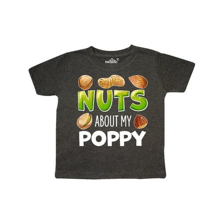 Inktastic Nuts About My Poppy Peanut Almond Pistachio Gift Toddler Boy or Toddler Girl T-Shirt
Inktastic Nuts About My Poppy Peanut Almond Pistachio Gift Toddler Boy or Toddler Girl T-Shirt