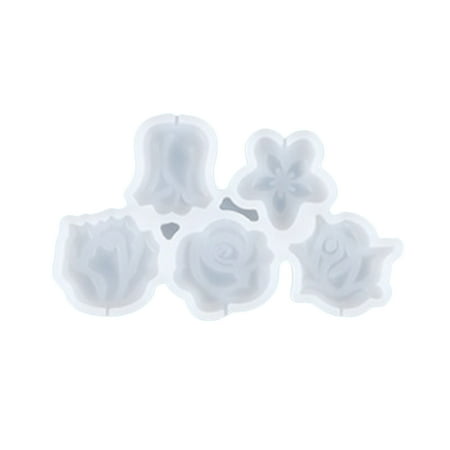 GHOONEY Flower Shape Silicone Lollipop Molds Chocolate Candy Mold Fondant Mould 5 Styles
GHOONEY Flower Shape Silicone Lollipop Molds Chocolate Candy Mold Fondant Mould 5 Styles