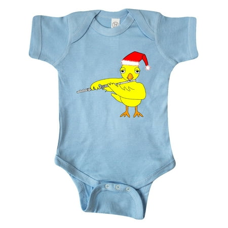 Inktastic Santa Cap Flute Chick Gift Baby Boy or Baby Girl Bodysuit