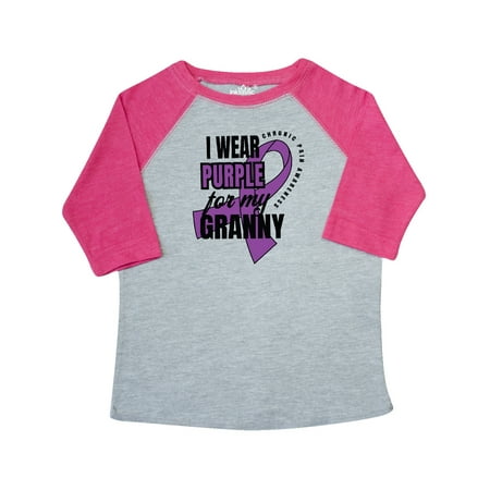 Inktastic Chronic Pain I Wear Purple For My Granny Gift Toddler Boy or Toddler Girl T-Shirt
Inktastic Chronic Pain I Wear Purple For My Granny Gift Toddler Boy or Toddler Girl T-Shirt