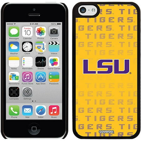 LSU Repeating Design on iPhone 5c Thinshield Snap-On Case by Coveroo