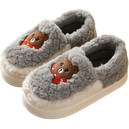 PIKADINGNIS Fluffy Fur Warm Slippers for Women Men Cute Animal Printing Trendy Soft House Shoes Memory Foam Indoor Slippers
PIKADINGNIS Fluffy Fur Warm Slippers for Women Men Cute Animal Printing Trendy Soft House Shoes Memory Foam Indoor Slippers