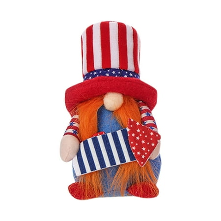 Patriotic Independence Day Gnome Goblin Decoration Faceless Doll Pendant American Veterans Day Gift Plush D
Patriotic Independence Day Gnome Goblin Decoration Faceless Doll Pendant American Veterans Day Gift Plush D