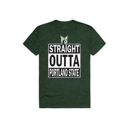 PSU Portland State University Vikings Straight Outta T-Shirt Forest