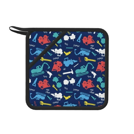 1 PCS Pot Holders for Kitchen - Heat Resistant Silicone Pot Holders with Hanging Loop Colorful Excavator Non Slip Oven Hot Pads Potholders for Decor Baking Cooking Kitchen
1 PCS Pot Holders for Kitchen - Heat Resistant Silicone Pot Holders with Hanging Loop Colorful Excavator Non Slip Oven Hot Pads Potholders for Decor Baking Cooking Kitchen