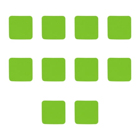 10 Squared Foam Coasters Pack 4 inch - PU Foam Foldable - Lime Green
10 Squared Foam Coasters Pack 4 inch - PU Foam Foldable - Lime Green