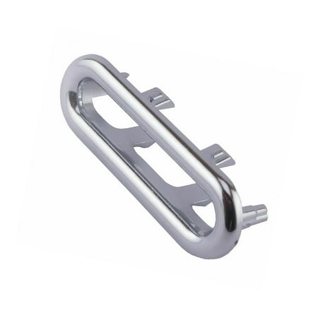 Clupup 1 Pcs Basin Sink Spare Oval Overflow Cover Tidy Trim Chrome Replacement