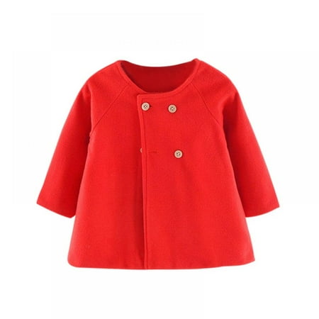 SYNPOS Baby Coats Spring Fall Kid Baby Girl Cloak Button Jacket Clothes Baby Outwear Clothes 6 Months- 4 Years
SYNPOS Baby Coats Spring Fall Kid Baby Girl Cloak Button Jacket Clothes Baby Outwear Clothes 6 Months- 4 Years