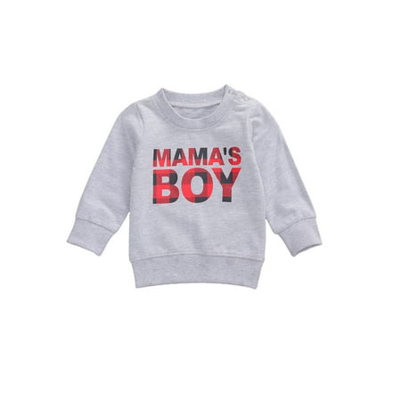 Calsunbaby Autumn Baby Boys Sweatshirts Tops Plaid Letter Print Long Sleeve Pullover Tops Outfits
Calsunbaby Autumn Baby Boys Sweatshirts Tops Plaid Letter Print Long Sleeve Pullover Tops Outfits