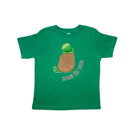 Inktastic St. patrick s Day Lucky Little Spud with Four Leaf Clover and Hat and Text Gift Toddler Boy or Toddler Girl T-Shirt 
Inktastic St. patrick s Day Lucky Little Spud with Four Leaf Clover and Hat and Text Gift Toddler Boy or Toddler Girl T-Shirt