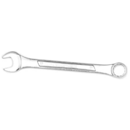 17 mm with 12 Point Box End Raised Panel 8.12 in. Long Chrome Combination Wrench