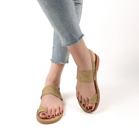 Zpanxa Womens Sandals Summer Ladies Flip-Flops Flat Heel Slippers Sandals Casual Flip Flops Women s Shoes Wedge Sandals for Women Khaki 42
Zpanxa Womens Sandals Summer Ladies Flip-Flops Flat Heel Slippers Sandals Casual Flip Flops Women s Shoes Wedge Sandals for Women Khaki 42