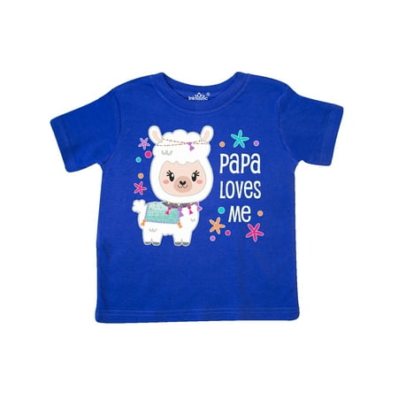 Inktastic Papa Loves Me- Cute and Happy Llama Gift Toddler Boy or Toddler Girl T-Shirt
Inktastic Papa Loves Me- Cute and Happy Llama Gift Toddler Boy or Toddler Girl T-Shirt