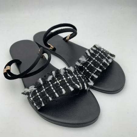 Cathalem Fashion Spring And Summer Women Sandals Flat Soles Light Solid Color Black Shoes for Women Wedge Sandals Fashion Black 9
Cathalem Fashion Spring And Summer Women Sandals Flat Soles Light Solid Color Black Shoes for Women Wedge Sandals Fashion Black 9