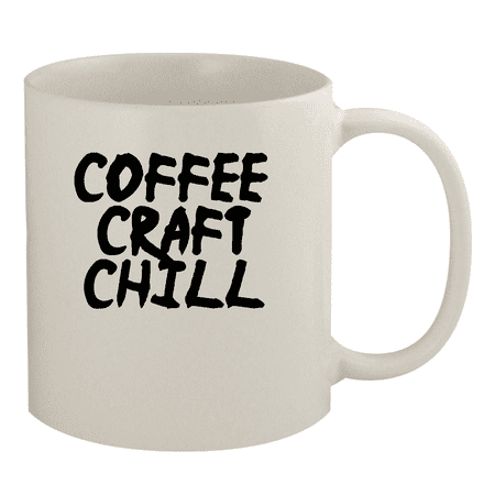 Coffee Craft Chill - 11oz Ceramic White Coffee Mug 
Coffee Craft Chill - 11oz Ceramic White Coffee Mug