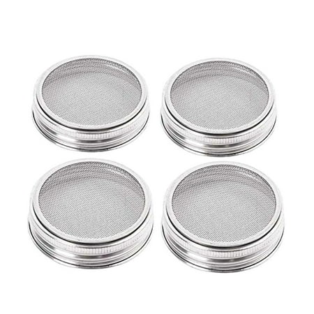 4Pcs/Set Seed Sprouting Lids 304 Stainless Steel Filter Mesh Cover Screen Strainer for Wide Mouth Mason Germinator Jars
4Pcs/Set Seed Sprouting Lids 304 Stainless Steel Filter Mesh Cover Screen Strainer for Wide Mouth Mason Germinator Jars