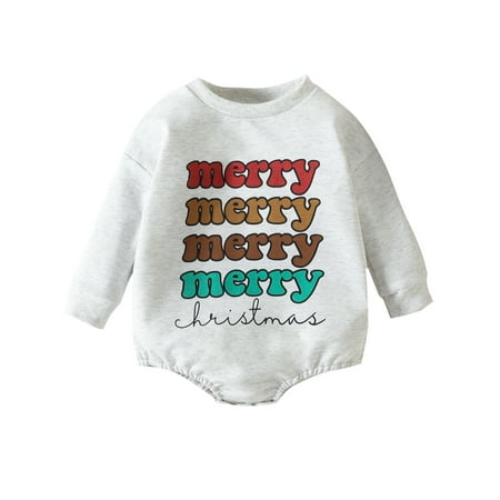Paille Boys Xmas Casual Bodysuit Loose Christmas Romper One Piece Travel Jumpsuit Playsuit Grey 80cm
Paille Boys Xmas Casual Bodysuit Loose Christmas Romper One Piece Travel Jumpsuit Playsuit Grey 80cm