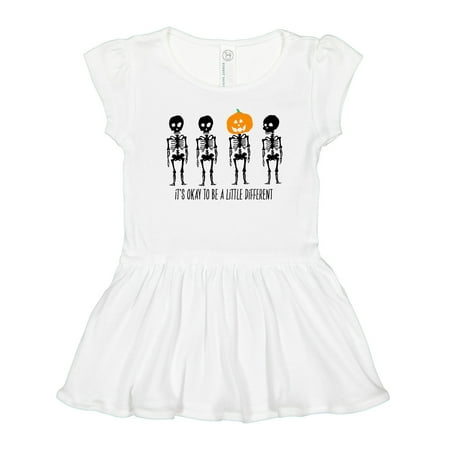 Inktastic It s Okay to Be a Little Different Skeletons and Pumpkins Gift Toddler Girl Dress
Inktastic It s Okay to Be a Little Different Skeletons and Pumpkins Gift Toddler Girl Dress