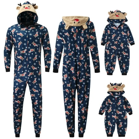 Christmas Gifts Women Deer Hooded Romper Jumpsuit Family Pajamas Sleepwear Christmas Matching Outfit Cotton Blend Navy S
Christmas Gifts Women Deer Hooded Romper Jumpsuit Family Pajamas Sleepwear Christmas Matching Outfit Cotton Blend Navy S
