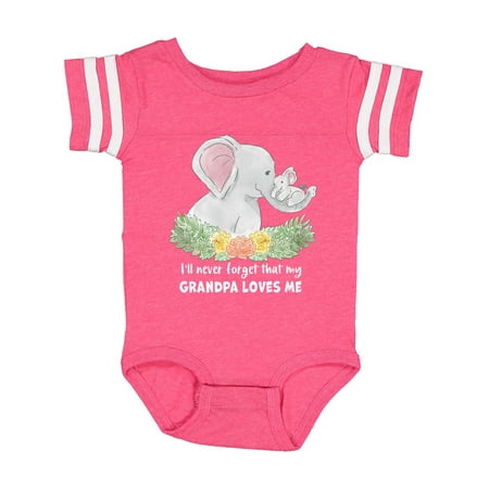 Inktastic I ll Never Forget That My Grandpa Loves Me Cute Elephants Gift Baby Boy or Baby Girl Bodysuit
Inktastic I ll Never Forget That My Grandpa Loves Me Cute Elephants Gift Baby Boy or Baby Girl Bodysuit