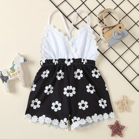 Baby girl jumpsuit Toddler Baby Girls Ruffles Sunflower Printed Backless Suspender Romper Jumpsuit Fragarn
Baby girl jumpsuit Toddler Baby Girls Ruffles Sunflower Printed Backless Suspender Romper Jumpsuit Fragarn