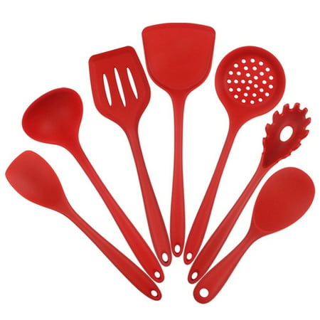 7Pcs Baking Tool Set Silicone High Temperature Resistance Kitchen Utensils Cookware Set Non Stick Cookware Set -Red
7Pcs Baking Tool Set Silicone High Temperature Resistance Kitchen Utensils Cookware Set Non Stick Cookware Set -Red