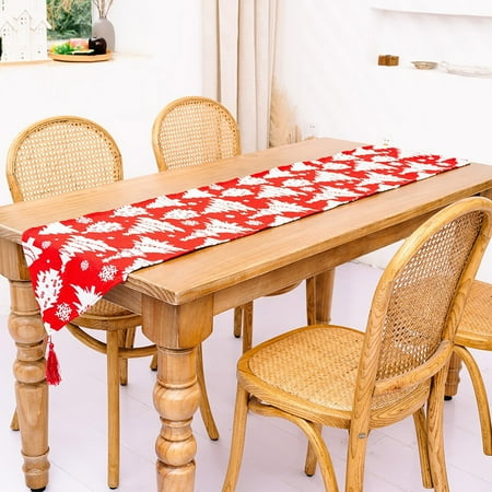 Christmas Decoration Polyester Cotton Table Runner Christmas Tablecloth Table Decoration Home Decoration
Christmas Decoration Polyester Cotton Table Runner Christmas Tablecloth Table Decoration Home Decoration