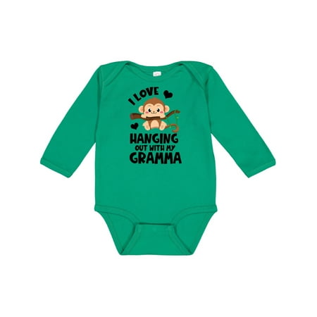Inktastic Monkey I Love Hanging out with My Gramma Gift Baby Boy or Baby Girl Long Sleeve Bodysuit
Inktastic Monkey I Love Hanging out with My Gramma Gift Baby Boy or Baby Girl Long Sleeve Bodysuit