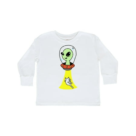 Inktastic Alien Abduction Gift Toddler Boy or Toddler Girl Long Sleeve T-Shirt