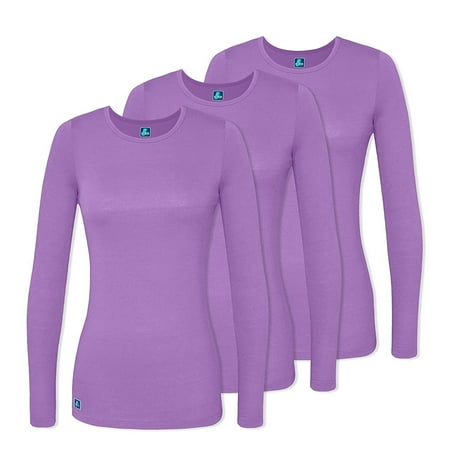 Adar Underscrubs for Women 3 Pack - Long Sleeve Underscrub Comfort Tee
Adar Underscrubs for Women 3 Pack - Long Sleeve Underscrub Comfort Tee