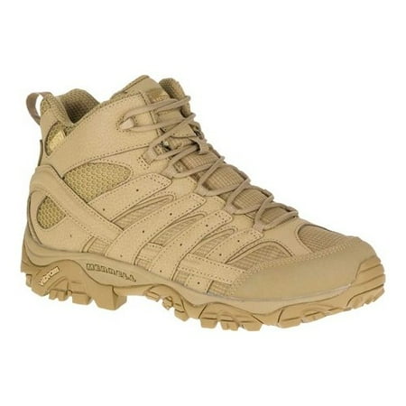 Men s Merrell Work Moab 2 Mid Tactical Waterproof Hiking Boot