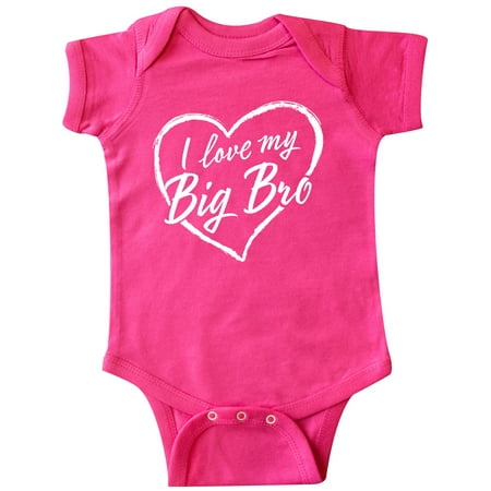 Inktastic I Love My Big Bro in White Chalk Heart Gift Baby Boy or Baby Girl Bodysuit
Inktastic I Love My Big Bro in White Chalk Heart Gift Baby Boy or Baby Girl Bodysuit