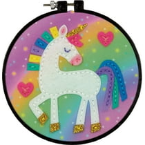 Dimensions Felt Decor Applique Unicorn Kit, 1 Each