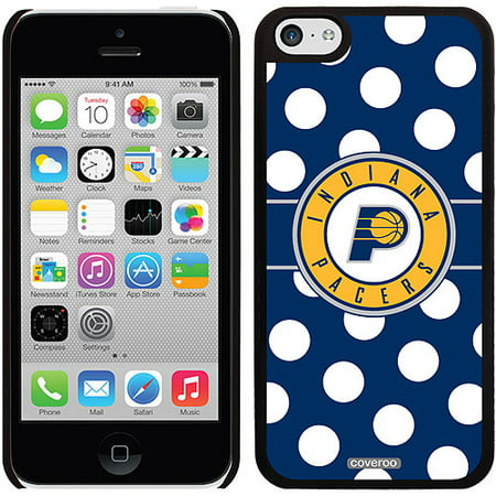 Indiana Pacers Polka Dots Design on Apple iPhone 5c Thinshield Snap-On Case by Coveroo