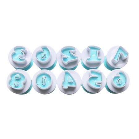 Jygee 10pcs Numbers Cookie Chocolate Mold Baking Cake Mould Alphabet Baking Decoration Tool
Jygee 10pcs Numbers Cookie Chocolate Mold Baking Cake Mould Alphabet Baking Decoration Tool