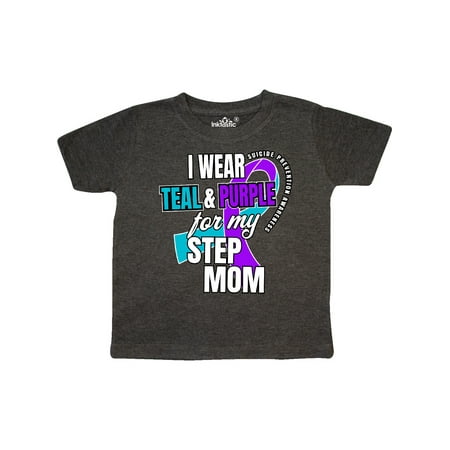 Inktastic Suicide Prevention I Wear Teal and Purple for My Step Mom Gift Toddler Boy or Toddler Girl T-Shirt
Inktastic Suicide Prevention I Wear Teal and Purple for My Step Mom Gift Toddler Boy or Toddler Girl T-Shirt